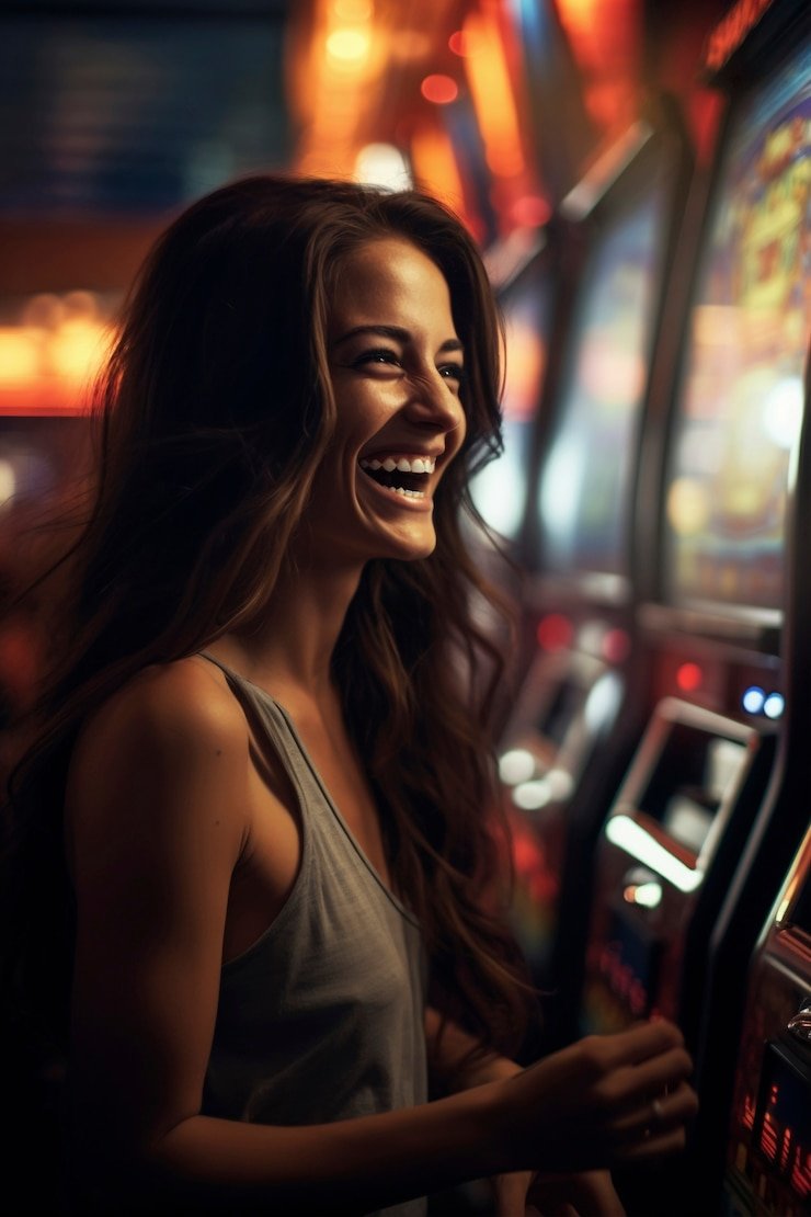 User interface showing quick game selection and account management features